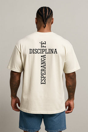 Oversized Off White Disciplina - BRVK - Street Wear