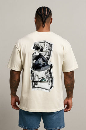 Oversized Off White Dollar Bill - BRVK - Street Wear