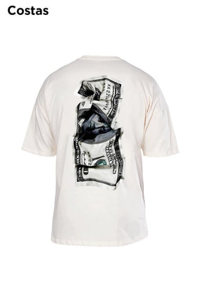 Oversized Off White Dollar Bill - BRVK - Street Wear
