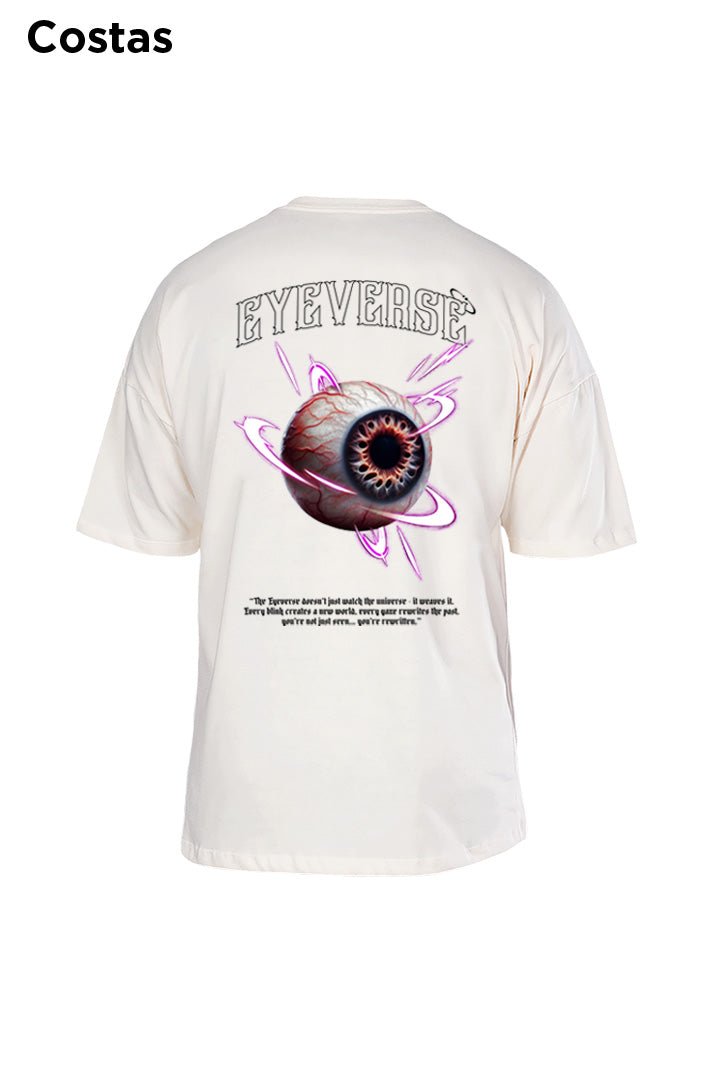 Oversized Off White Eyeverse - BRVK - Street Wear