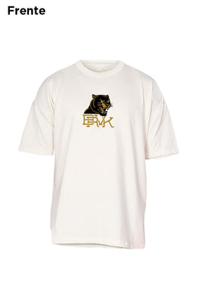 Oversized Off White Leopard - BRVK - Street Wear