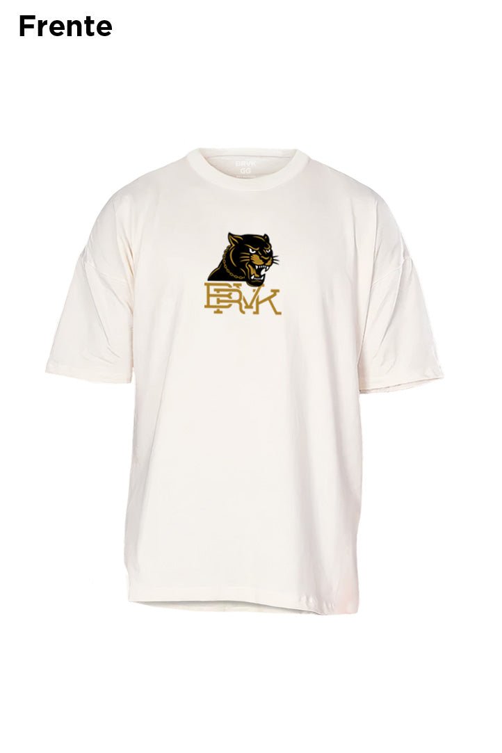 Oversized Off White Leopard - BRVK - Street Wear