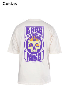 Oversized Off White Love - BRVK - Street Wear