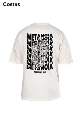 Oversized Off White Metanoia - BRVK - Street Wear