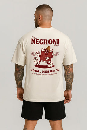 Oversized Off White Negroni - BRVK - Street Wear