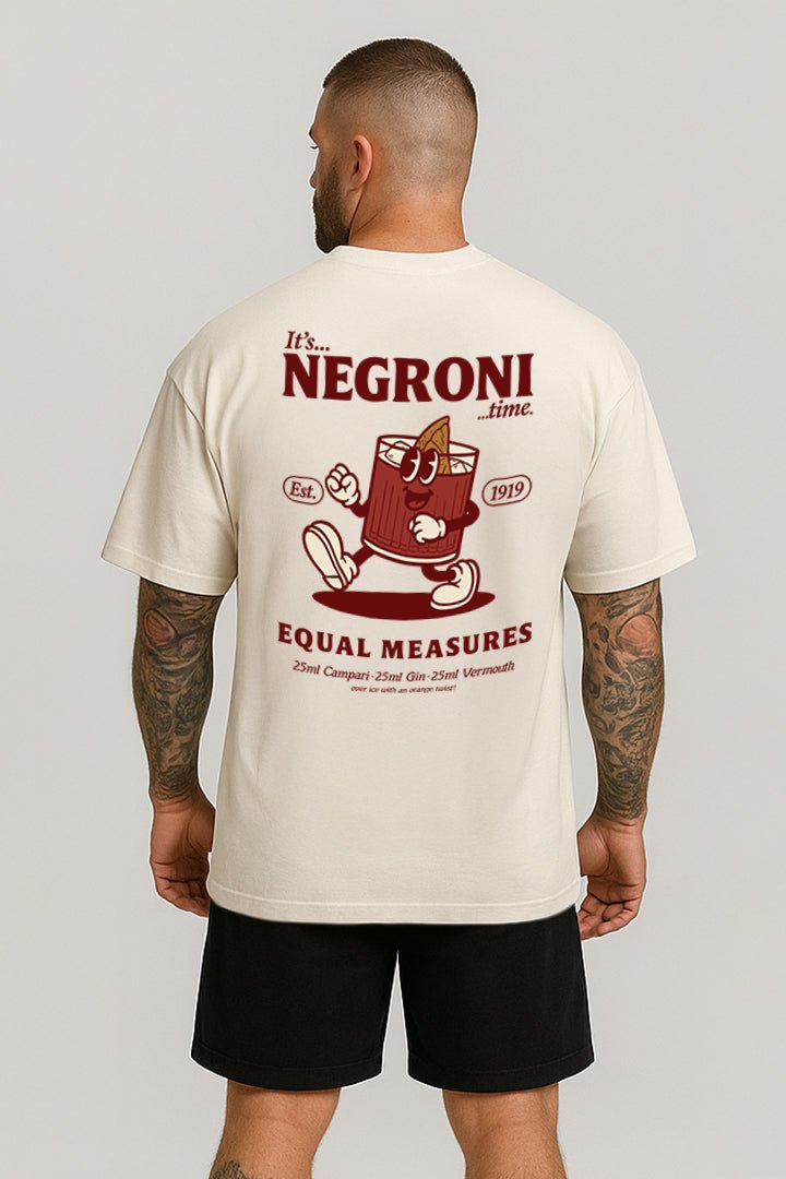 Oversized Off White Negroni - BRVK - Street Wear