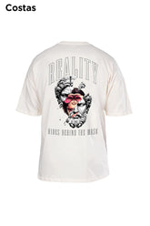 Oversized Off White Reality - BRVK - Street Wear