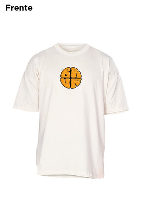 Oversized Off White Round - BRVK - Street Wear