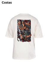 Oversized Off White Samurai - BRVK - Street Wear