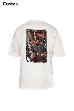 Oversized Off White Samurai - BRVK - Street Wear