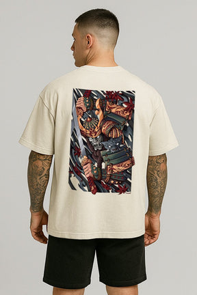 Oversized Off White Samurai - BRVK - Street Wear