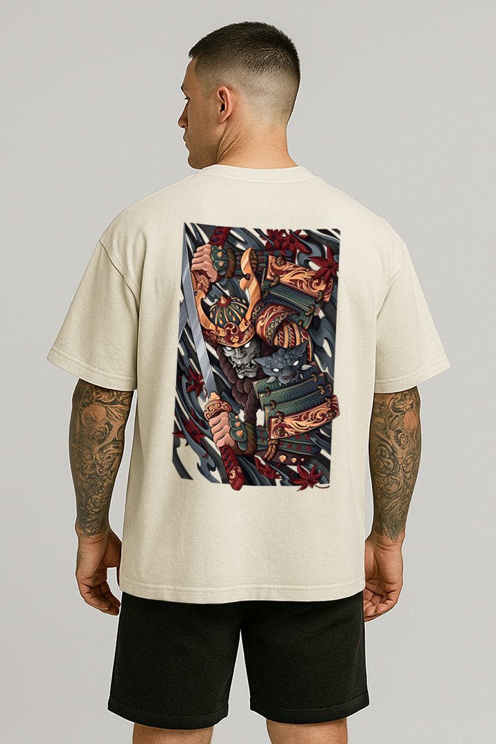 Oversized Off White Samurai - BRVK - Street Wear