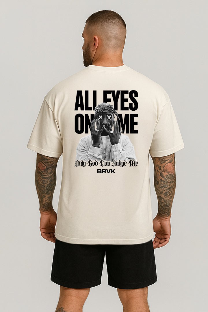 Oversized Off White Tupac - BRVK - Street Wear