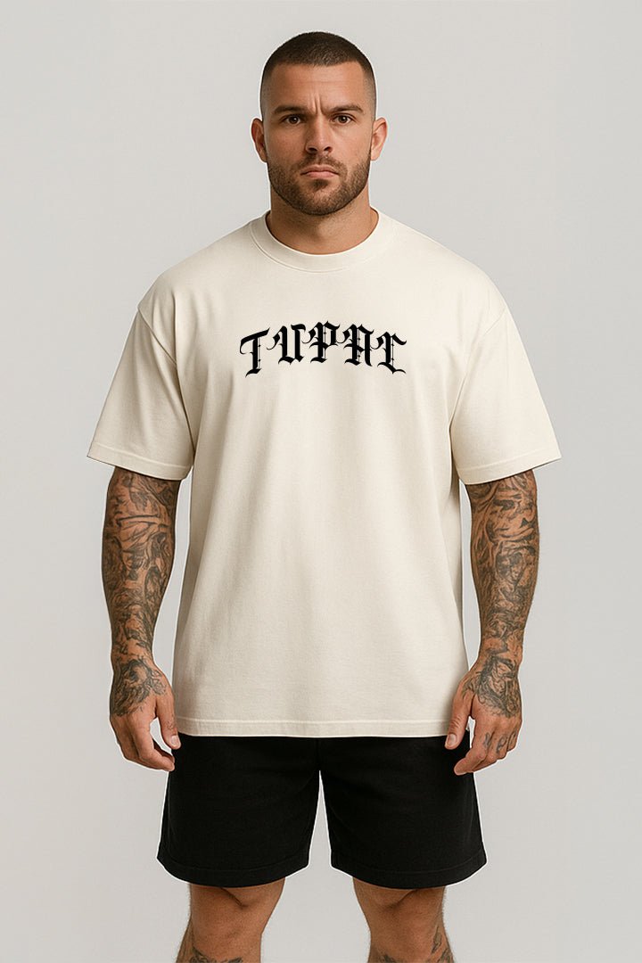 Oversized Off White Tupac - BRVK - Street Wear