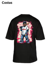 Oversized Preta Baseball - BRVK - Street Wear