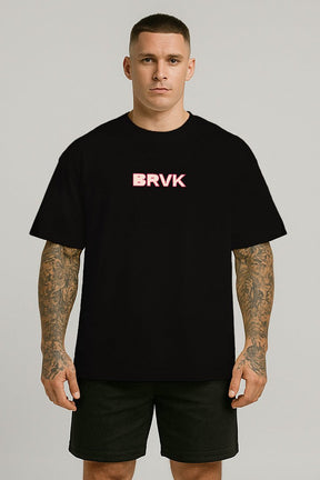 Oversized Preta Baseball - BRVK - Street Wear