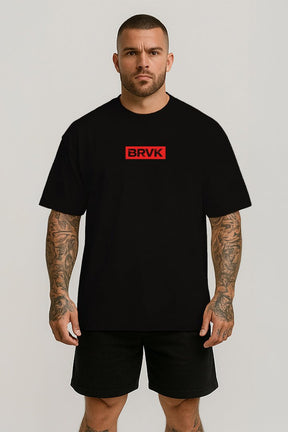 Oversized Preta Be Different - BRVK - Street Wear