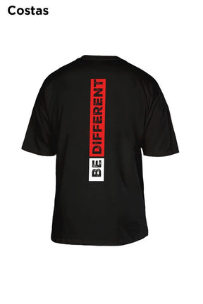 Oversized Preta Be Different - BRVK - Street Wear