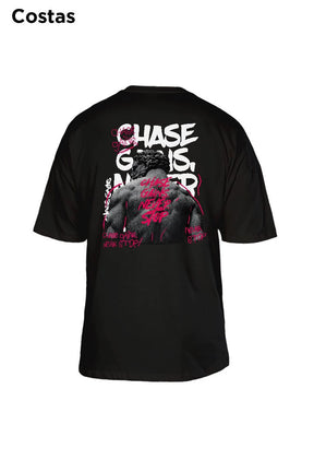 Oversized Preta Chase Gains - BRVK - Street Wear