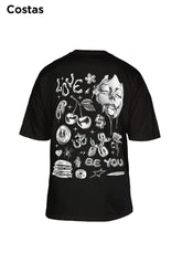 Oversized Preta Chrome - BRVK - Street Wear