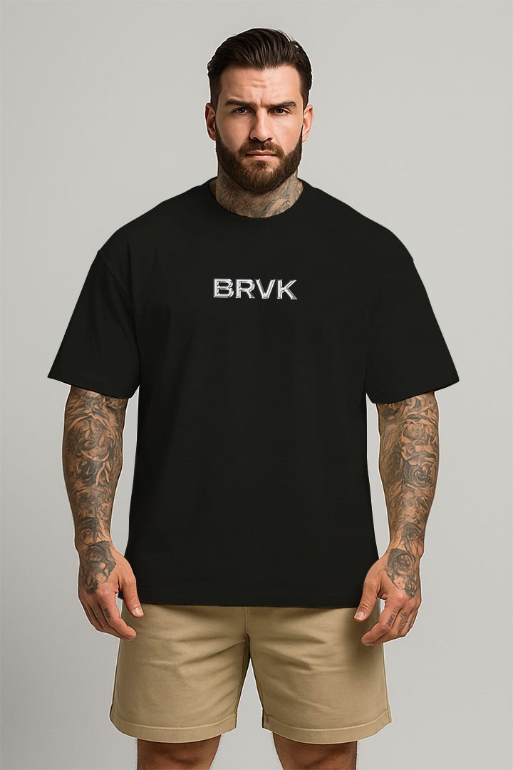 Oversized Preta Chrome - BRVK - Street Wear