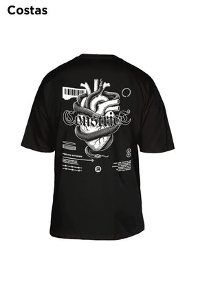 Oversized Preta Constrict - BRVK - Street Wear