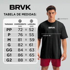 Oversized Preta Constrict - BRVK - Street Wear
