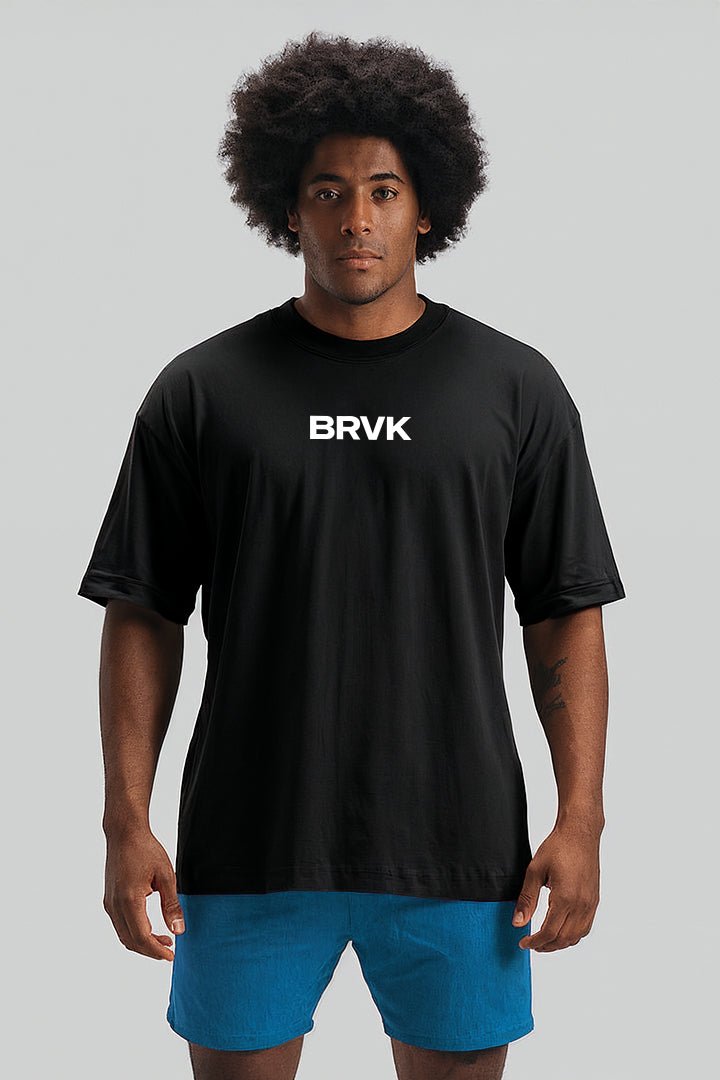 Oversized Preta Constrict - BRVK - Street Wear