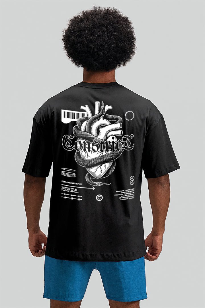 Oversized Preta Constrict - BRVK - Street Wear