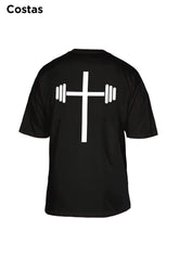 Oversized Preta Cross - BRVK - Street Wear