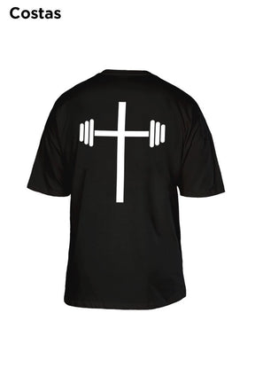 Oversized Preta Cross - BRVK - Street Wear