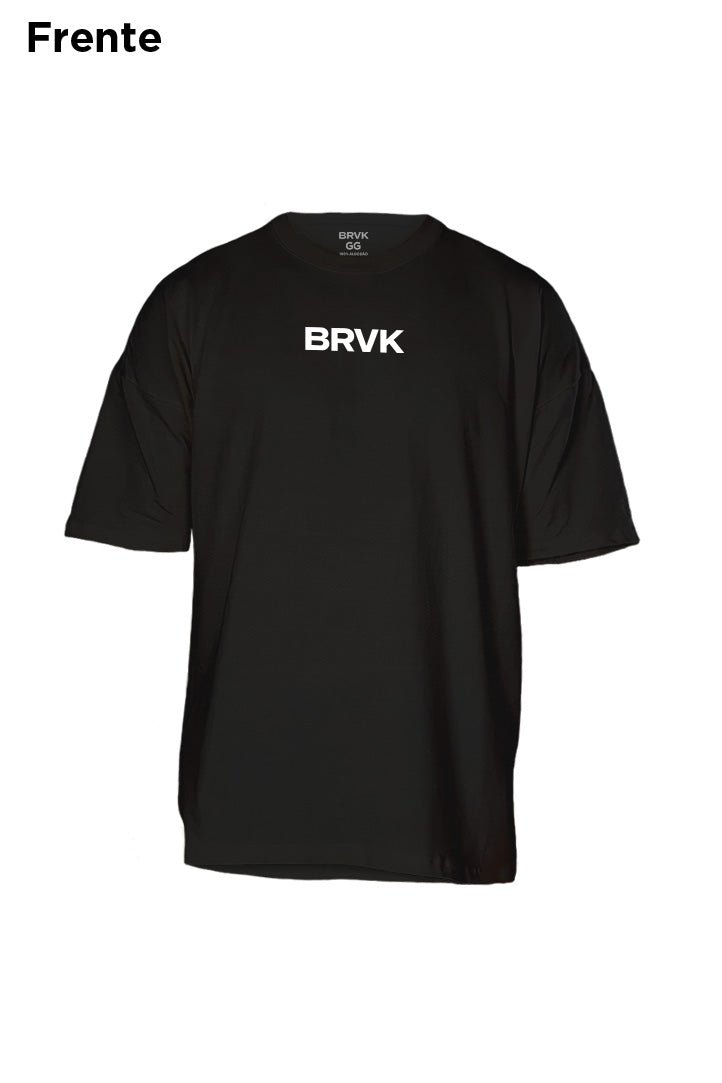 Oversized Preta Cross - BRVK - Street Wear