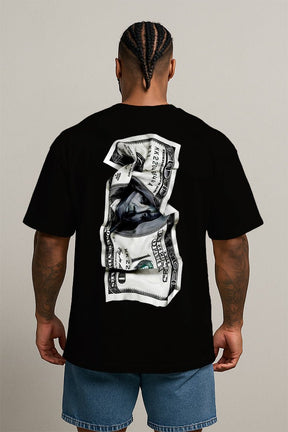 Oversized Preta Dollar Bill - BRVK - Street Wear