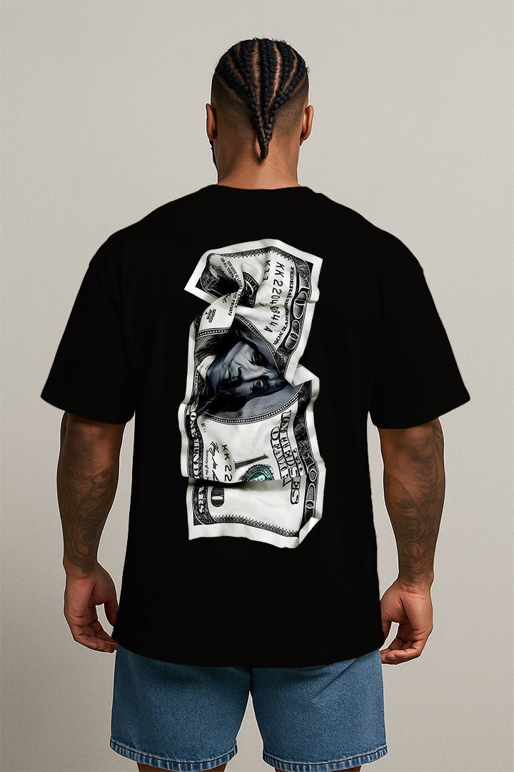 Oversized Preta Dollar Bill - BRVK - Street Wear