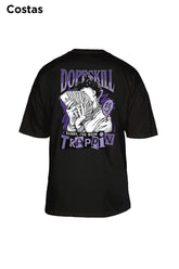 Oversized Preta Dopeskill - BRVK - Street Wear