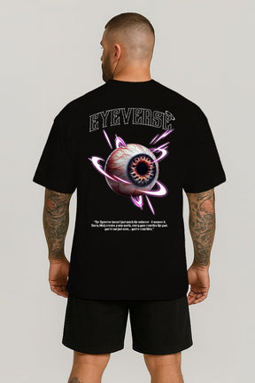 Oversized Preta Eyeverse - BRVK - Street Wear