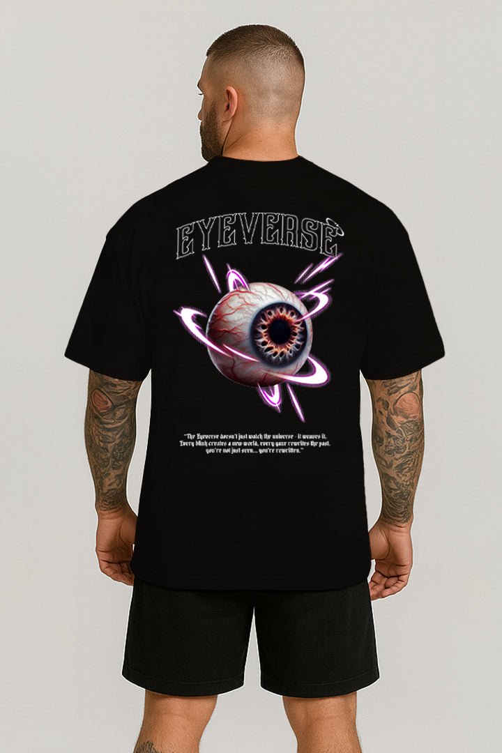 Oversized Preta Eyeverse - BRVK - Street Wear