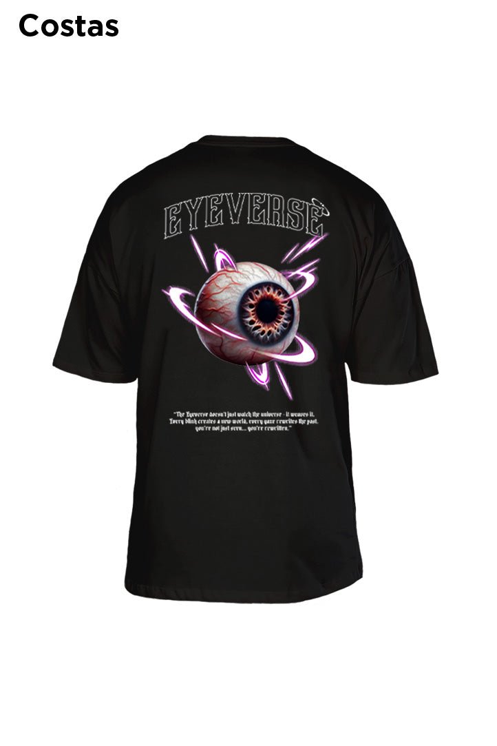 Oversized Preta Eyeverse - BRVK - Street Wear