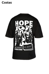 Oversized Preta Hope - BRVK - Street Wear