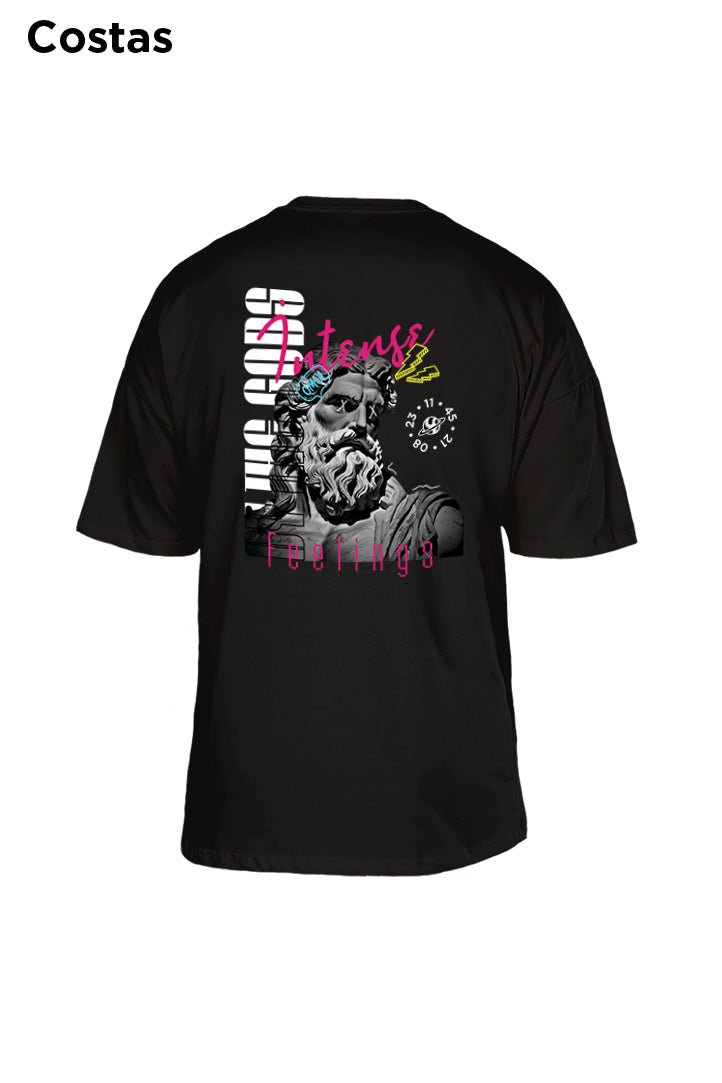 Oversized Preta Intense - BRVK - Street Wear