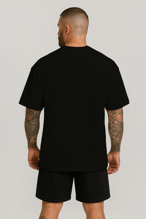 Oversized Preta Leopard - BRVK - Street Wear