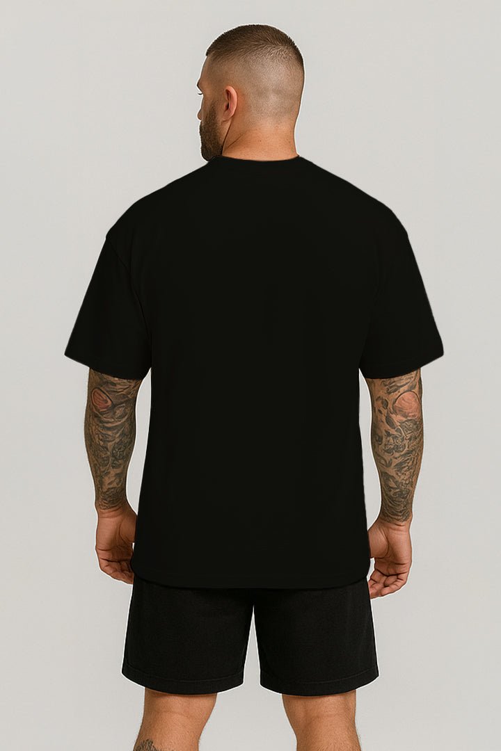 Oversized Preta Leopard - BRVK - Street Wear