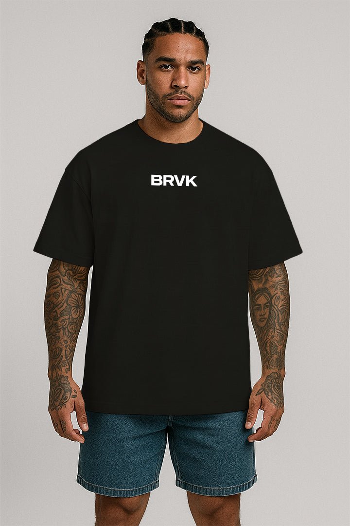 Oversized Preta Metanoia - BRVK - Street Wear