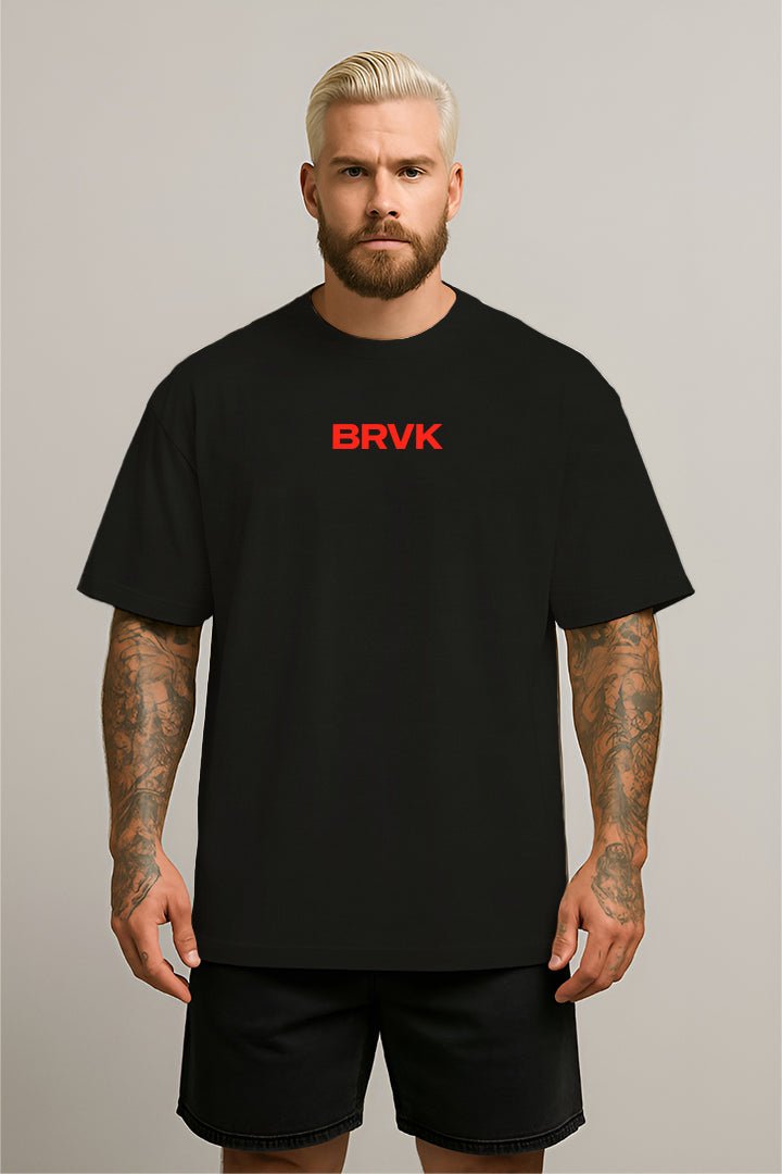 Oversized Preta Monkeys - BRVK - Street Wear