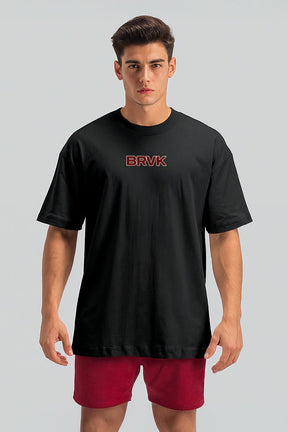 Oversized Preta Negroni - BRVK - Street Wear