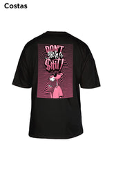 Oversized Preta Panther - BRVK - Street Wear