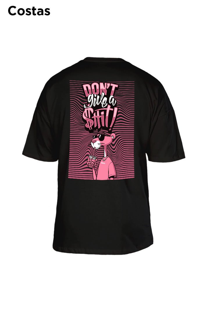 Oversized Preta Panther - BRVK - Street Wear
