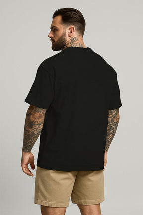 Oversized Preta Round - BRVK - Street Wear