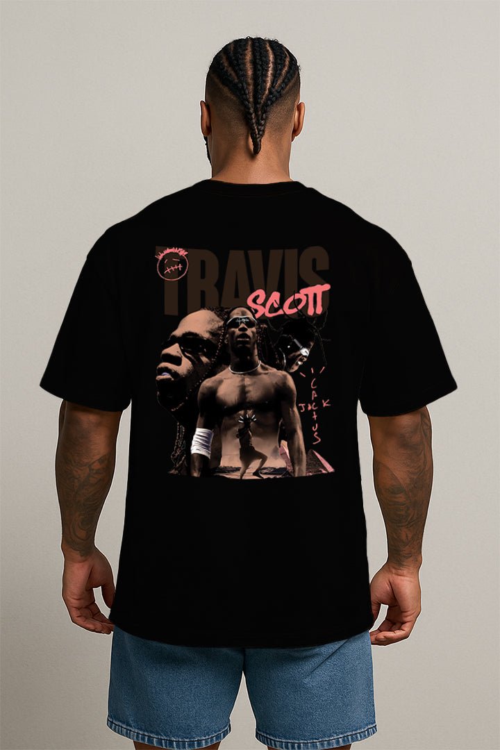 Oversized Preta Travis - BRVK - Street Wear