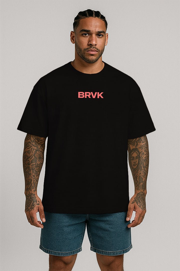 Oversized Preta Travis - BRVK - Street Wear
